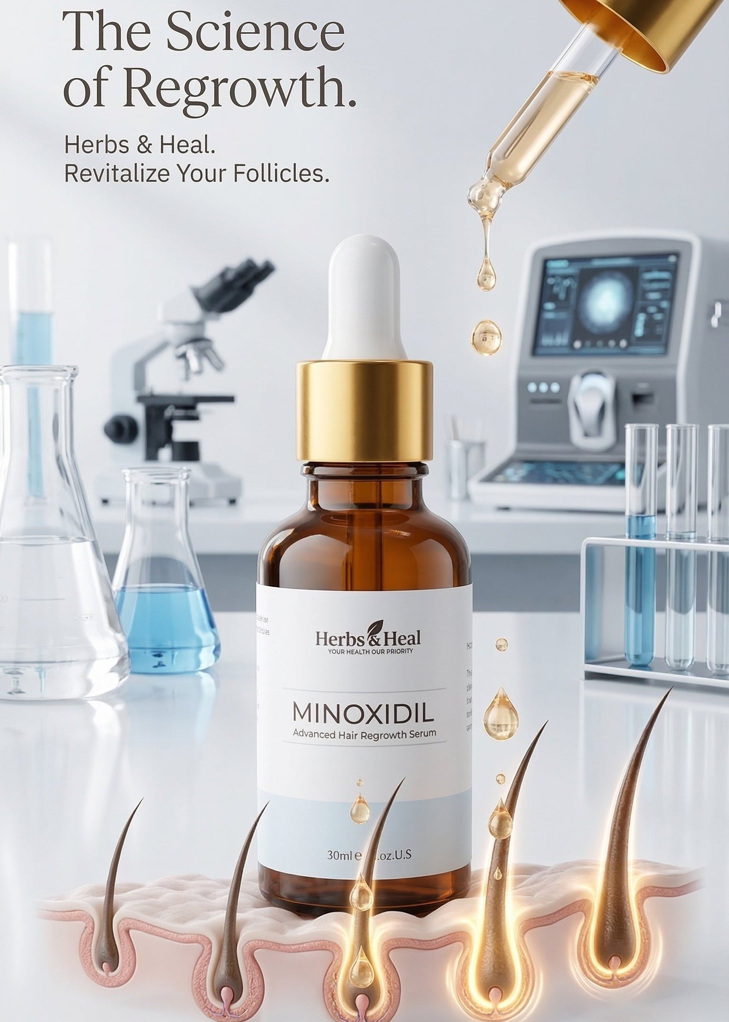 Herbs&Heal Minoxidil Serum